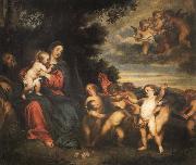 Anthony Van Dyck The rest in the flight to Egypt china oil painting reproduction